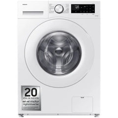Lavadora carga Frontal- Samsung WW90CGC04DTEEC, 9 kg, Blanco