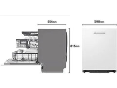 LG DB475TXS lavavajillas . Integrable a 14s
