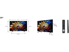 Qled TCL 50C655 50 4K Smart TV