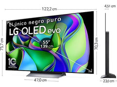 Oled Evo LG OLED55C35LA 55 4K Smart TV Wifi