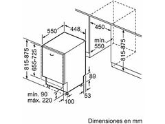 Balay 3VT4031NA lavavajillas Integrable 45 cm.