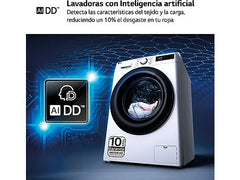 LG - lavadora F4WR5009A6W 9kg 1400rpm a