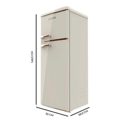 Cecotec Bolero CoolMarket 2d Origin 215 Beige E Frigorífico dos