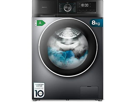 Lavadora Cecotec Bolero DressCode 8500 Inverter 8 kg