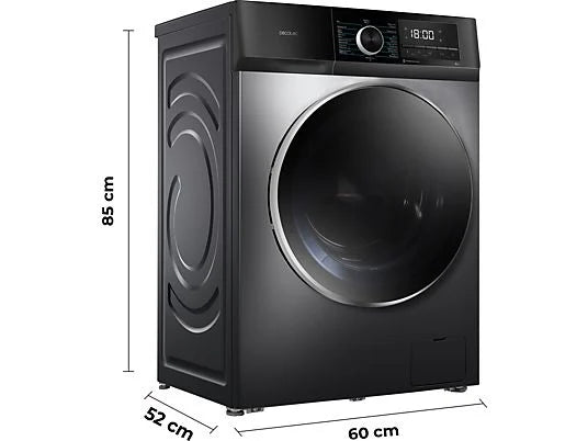 Lavadora Cecotec Bolero DressCode 8500 Inverter 8 kg