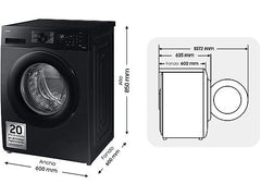 Lavadora Samsung WW90CGC04DABEC 9kg
