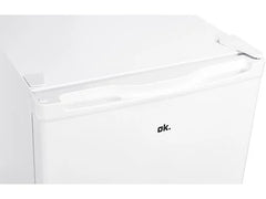 Frigorífico Table Top - OK OFK 061 E W, Compresor, 51 cm, 41 L, independiente, Compresor Blanco