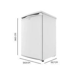 Congelador blanco con capacidad para 90 litros Bolero CoolMarket TF 90 Cecotec