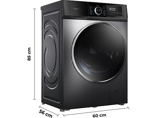 Lavadora Cecotec Bolero DressCode 9500 Inverter a 9kg 1400 rpm