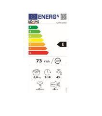 Lavadora Kromsline KLA-M3-60-DW 6kg 1000rpm