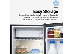 Orion 4025B Frigorífico bajo encimera Negro 80 L