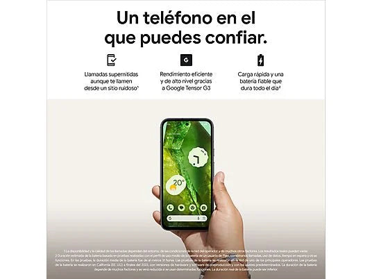 Google Pixel 8A 5G 8GB/128GB porcelana - teléfono móvil