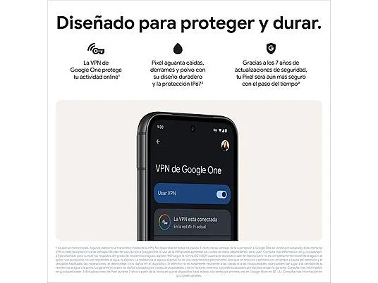 Google Pixel 8A 5G 8GB/128GB porcelana - teléfono móvil