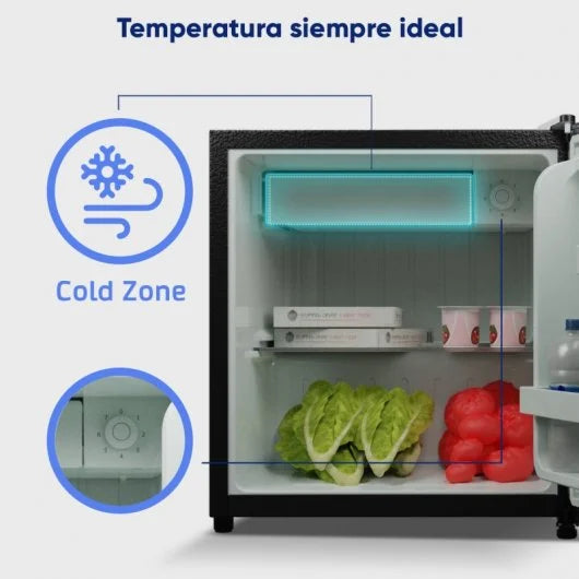 Origial COOL&FREEZE Mini 46L Frigorífico Mini F Negro