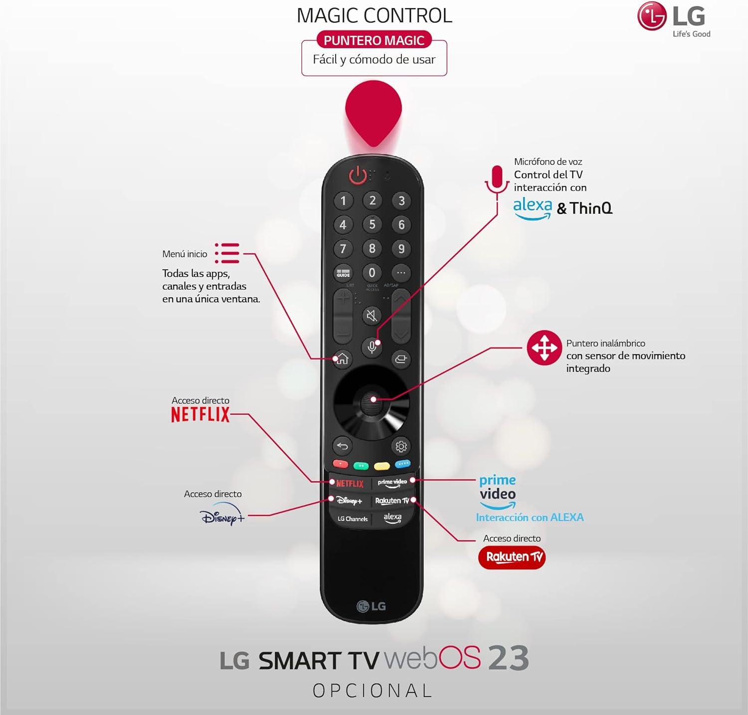LG 55UR78006LK - Televisor LED Smart TV 55 4K