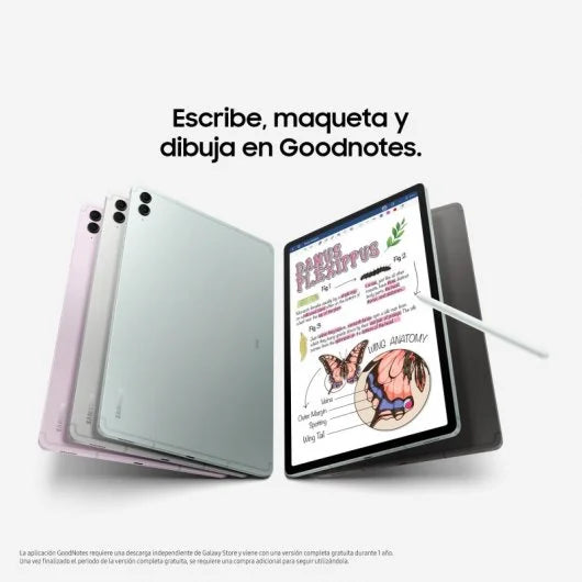 Samsung Galaxy Tab S9 FE+ 256GB Gris